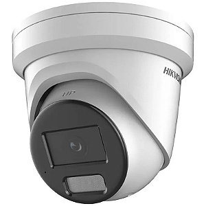 Câmera de Segurança IP Hikvision DS-2CD2327G2-LU 2MP 2.8mm Fixed Turret (ColorVU)