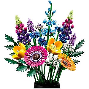 Buquê de Flores Silvestres da Coleção Botânica Lego - 10313 (939 Peças)