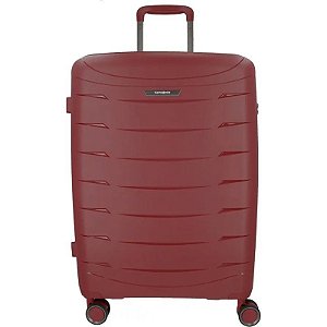 Maleta de Viagem Grande Samsonite Aerolux Spinner 153360-1126 - Bordô Vermelho