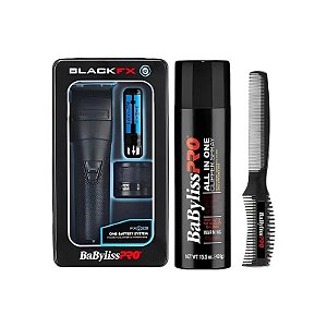 Cortador de Cabelo Babylisspro Blackfx FX899MB Recarregável + Spray All In One + Pente - Preto