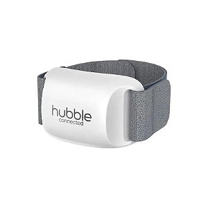 Monitor de Sono Hubble Connected Guardian Wifi SPO2 - Branco e Cinza