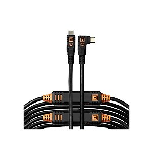 Cabo USB-C para USB-C Tether Tools Tetherpro 10 GBPS para Câmera - Preto 9,4 Metros (CUC31RTG2-BLK)