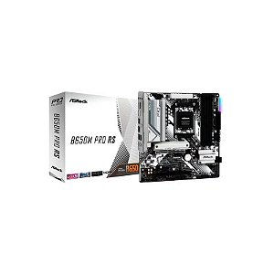 Placa Mãe Asrock B650M Pro RS DDR5 Soquete AMD AM5 Chipset AMD B650 Micro ATX