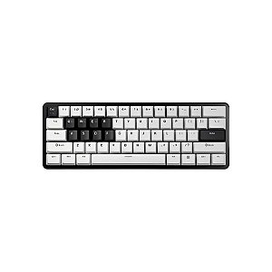 Teclado Mecânico Pulsar PCMK 3 He 60% RGB Hall Effect Magnetic Switch Bluetooth - Preto/Branco