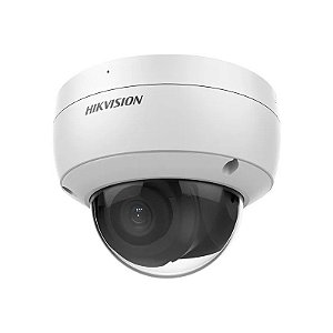 Câmera de Vigilância IP Hikvision Acusense Dome DS-2CD2163G2-Iu 6MP QHD+ 355° - Branco