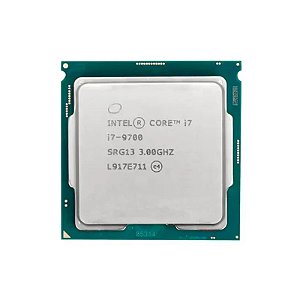 Cpu OEM Intel 1151 i7 9700 3.0HZ 12MB s/G s/Cool