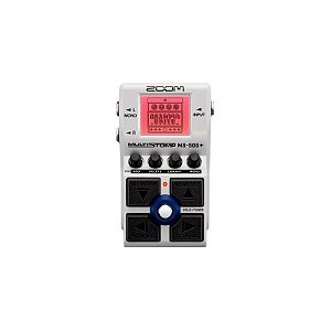 Pedal Multistomp Zoom MS-50G+ para Guitarra