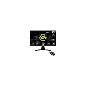 Monitor Gamer MSI Mag 255F E20 25" Full HD 200HZ / 0.5MS - Preto + Mouse
