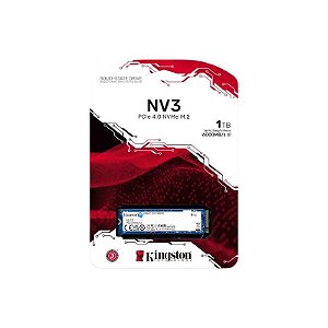 Disco de Estado Sólido M.2 1TB Kingston Nvme NV3 SNV3S/1000G
