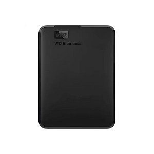 Disco Rígido Externo 4TB WD Elements USB WDBU6Y0040BBK 3.0 2.5" Preto