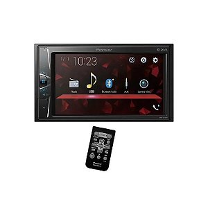 Receptor Multimídia Pioneer DMH-G225BT 4 de 50 Watts com USB/Bluetooth - Preto