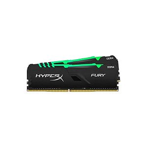 Memória RAM Kingston HyperX Fury RGB 16GB (2x8GB) DDR4 2666MHz - HX426C16FB3AK2/16