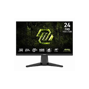 Monitor 23.8" MSI Mag 245F X24 FHD 0,5MS/240HZ/2XHDMI/1XDP Preto