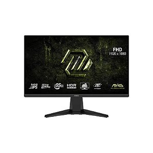 Monitor Gamer MSI MAG 245F X24 de 23,8" Full HD 240HZ 0.5 MS GTG com DisplayPort/HDMI