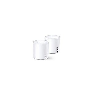 Kit TP-Link Wifi 6 Deco X20 (2 Peças) Mesh Residencial AX1800