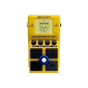 Pedal de Zoom MS-200D+ para Guitarra Multiefeitos Stompbox