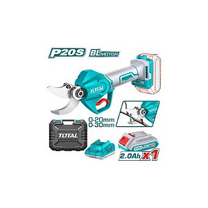 Tesoura de Poda Sem Fio Total TSSLI203083 20/30MM 20V 220V