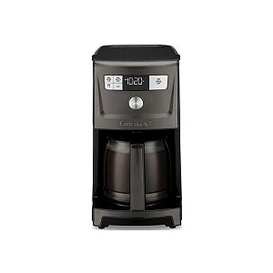 Cafeteira Programável Cuisinart DCC-3500BKS Inox Perfectemp F Gelo 14 Xícaras Preto 110V