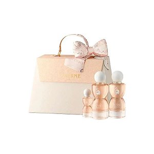 Kit Laverne Perfume Sense Forever Branco 75ML+Spray para Cabelo 75ML+10ML