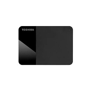 Disco Rígido Externo Toshiba Canvio HDTP340XK3CA - 4TB - USB 3.2 - 2,5" - Preto