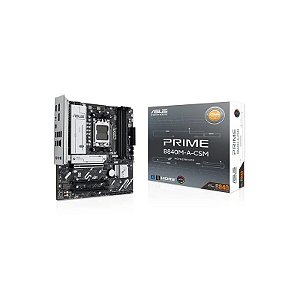 Placa Mãe Asus Prime B840M-A-CSM Soquete AM5 Chipset AMD B840 DDR5 ATX