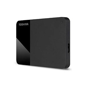 Disco Rígido Externo 4TB Toshiba Canvio 2,5" Preto USB 3.0