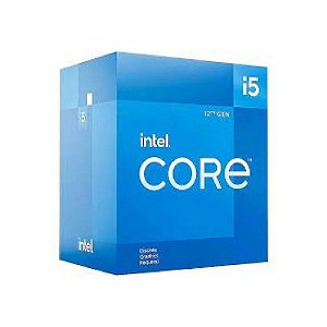 Processador Intel Core i5-12400F 2.50GHz 18MB LGA 1700