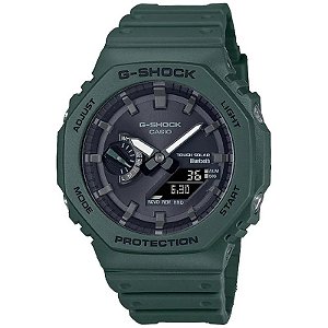 Relógio Casio G-shock analógico/digital GA-B2100-3ADR - Masculino
