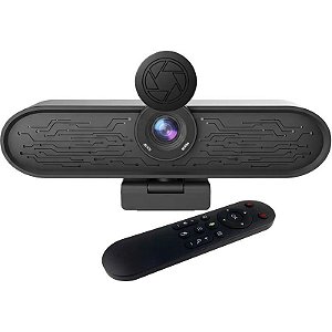 Câmera Webcam 4K All-In-One Barra de Vídeo Moertek MC1100F-100R