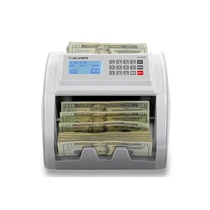 Contador de Cédulas Accubanker S1070 Bivolt - Prata