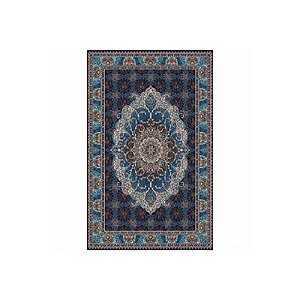 Tapete Turco Turquesa Tipo Persa 1,50 X 2,30 M Azul