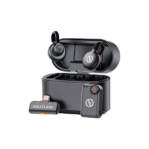 Microfone Sem Fio Hollyland Lark M2S Mini Combo 2TX+RX