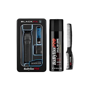 Aparador Babylisspro FX One FX799MB Recarregável + Spray All In One + Pente - Preto