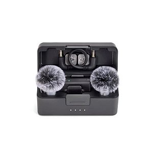 Microfone DJI Mini 2 (2 TX + 1 RX + Estojo de Carregamento)