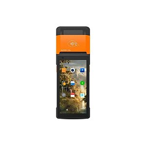 Impressora Térmica Sunmi V2S T5940 Tela 5,5" - Preto e Laranja
