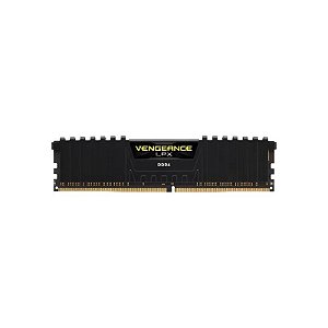 Memória RAM DDR4 UDIMM Corsair Vengeance 3200 MHz LPX 8 GB CMK16GX4M1E3200C16 - Preto