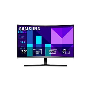 Monitor Samsung LS32D396GANXZA 32" Full HD Curvo HDMI - Preto