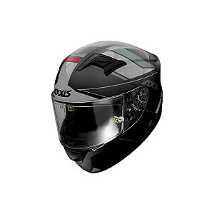 Capacete Axxis Racer GP SV Fiber Tech B2 - Fechado - Tamanho XL - Fosco