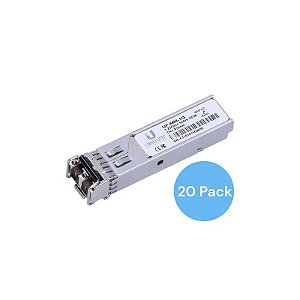Kit UF-MM-1G-20 SFP 1.25G 550M LC 850-850NM Pacote com 20 Peças