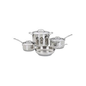Jogo de Panelas Cuisinart 77-7P1 Inox - 7 Peças