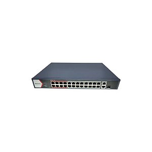 Hub Switch Hikvision 24P 10/100M Poe GB RJ45 DS-3E1326P-Ei/M