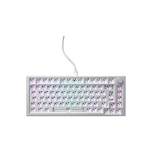 Teclado Mecânico Gamer Modular Glorious GMMK PRO Branco - Com Fio
