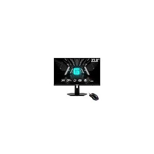 Monitor Gamer MSI E2 Esports G244F 23.8" Full HD LED 180Hz / 1ms Preto + Mouse