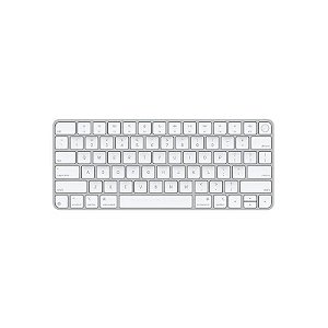 Teclado Sem Fio Apple Magic Keyboard Com Touch Id A3118 MXCK3LL em Inglês com Bluetooth - Prata