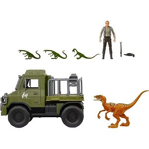 Conjunto de Expedição Ilha Sorna Coleção Legado Jurassic World Mattel - HTP63