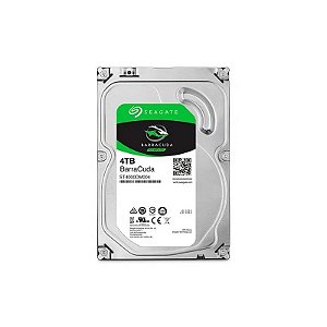 Disco Rígido Seagate 4TB Barracuda SATA 3 5400RPM 3.5" ST4000DM004 (Garantia BR)
