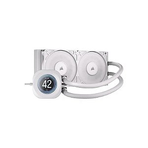Cooler de Água Corsair Nautilus 240 RS LCD Branco *G CW-9061032-WW