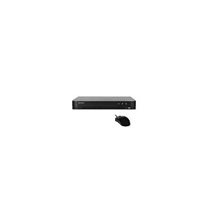 Gravador Digital de Vídeo (DVR) de Vigilância IDS-7216HQHI-M1/XT Turbo HD Pro 16CH/HDMI/VGA/USB/Lan - Preto + Mouse