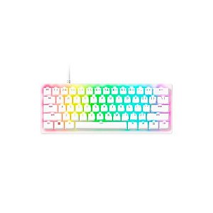 Teclado Gamer Mecânico Razer V3 Pro Mini, RGB 60% USB-C, Switch Óptico Analógico, Inglês, Branco