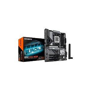 Placa-mãe Gigabyte B850M Eagle WIFI6E DDR5/M.2/HDMI para AM5